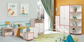 Набор мебели для детской Юниор-10 (с кроватью 800*1600) ЛДСП в Карталах - kartaly.mebel-74.com | фото