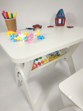Детский растущий стол-парта и стул Я САМ "Умка" (Белый) в Карталах - kartaly.mebel-74.com | фото