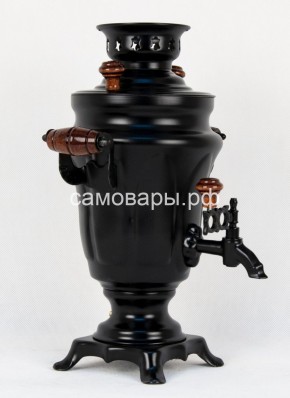 Электрический самовар "Черный Русский" матовый тюльпан в наборе на 1,5 литра. Ограниченная серия. в Карталах - kartaly.mebel-74.com | фото