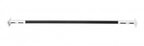 Турник раздвижной 1250-1500 цв. белый-черный FLEXTER PROFI в Карталах - kartaly.mebel-74.com | фото