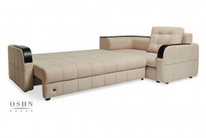 Комплект мягкой мебели Остин Garcia Ivory (Рогожка) Угловой + 1 кресло в Карталах - kartaly.mebel-74.com | фото