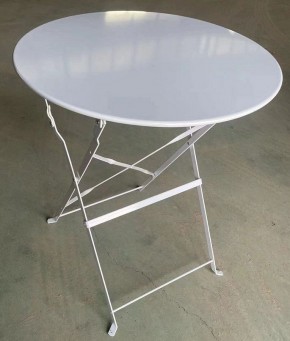 Комплект садовой мебели OTS-001R (стол + 2 стула) металл в Карталах - kartaly.mebel-74.com | фото