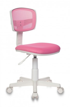 Кресло детское Бюрократ CH-W299/PK/TW-13A розовый в Карталах - kartaly.mebel-74.com | фото