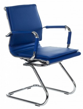 Кресло для посетителя Бюрократ CH-993-Low-V/blue синий в Карталах - kartaly.mebel-74.com | фото