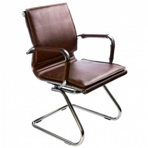 Кресло для посетителя Бюрократ CH-993-Low-V/Brown коричневый в Карталах - kartaly.mebel-74.com | фото