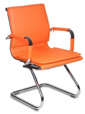Кресло для посетителя Бюрократ CH-993-Low-V/orange оранжевый в Карталах - kartaly.mebel-74.com | фото
