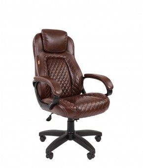 Кресло для руководителя  CHAIRMAN 432 (Экокожа коричневая) в Карталах - kartaly.mebel-74.com | фото