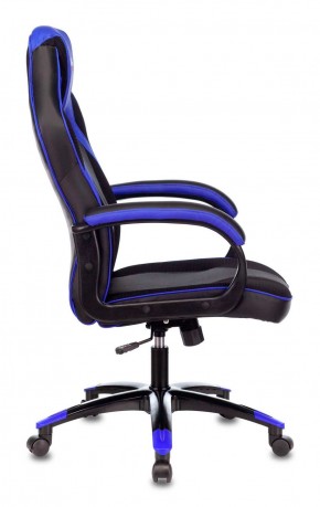 Кресло игровое Бюрократ VIKING 2 AERO BLUE черный/синий в Карталах - kartaly.mebel-74.com | фото