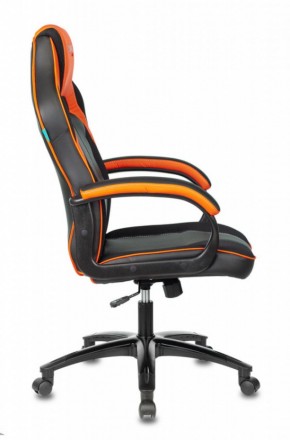 Кресло игровое Бюрократ VIKING 2 AERO ORANGE черный/оранжевый в Карталах - kartaly.mebel-74.com | фото