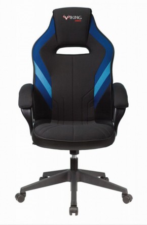 Кресло игровое Бюрократ VIKING 3 AERO BLUE черный/синий в Карталах - kartaly.mebel-74.com | фото