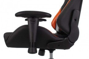 Кресло игровое Бюрократ VIKING 5 AERO ORANGE черный/оранжевый в Карталах - kartaly.mebel-74.com | фото