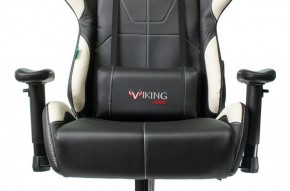 Кресло игровое Бюрократ VIKING 5 AERO WHITE черный/белый в Карталах - kartaly.mebel-74.com | фото