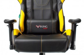 Кресло игровое Бюрократ VIKING 5 AERO YELLOW черный/желтый в Карталах - kartaly.mebel-74.com | фото