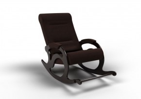 Кресло-качалка Тироль 12-Т-ГР (ткань/венге) ГРАФИТ в Карталах - kartaly.mebel-74.com | фото
