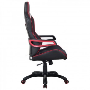 Кресло компьютерное BRABIX Nitro GM-001 (ткань/экокожа) черное, вставки красные (531816) в Карталах - kartaly.mebel-74.com | фото