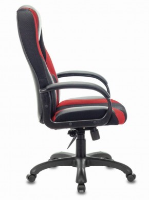 Кресло компьютерное BRABIX PREMIUM "Rapid GM-102" (экокожа/ткань, черное/красное) 532107 в Карталах - kartaly.mebel-74.com | фото