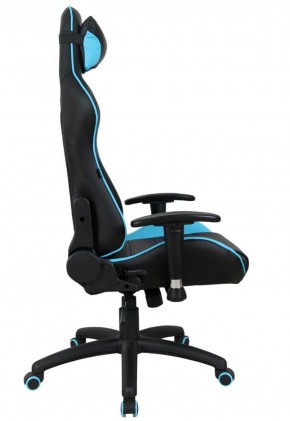 Кресло компьютерное BRABIX "GT Master GM-110" (черное/голубое) 531928 в Карталах - kartaly.mebel-74.com | фото