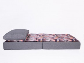 Кресло-кровать бескаркасное Харви (серый-геометрия слейт) в Карталах - kartaly.mebel-74.com | фото