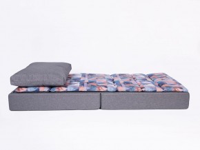 Кресло-кровать бескаркасное Харви (серый-сноу деним) в Карталах - kartaly.mebel-74.com | фото