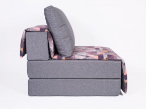 Кресло-кровать бескаркасное Харви (серый-сноу манго) в Карталах - kartaly.mebel-74.com | фото