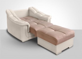 Кресло-кровать + Пуф Кристалл (ткань до 300) НПБ в Карталах - kartaly.mebel-74.com | фото