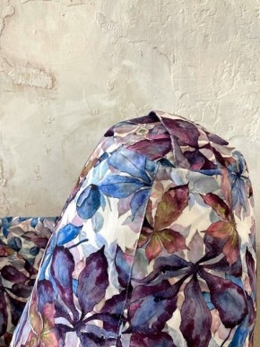 Кресло-мешок Цветы L в Карталах - kartaly.mebel-74.com | фото