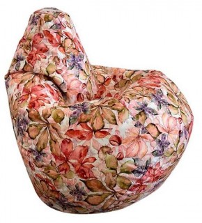Кресло-мешок Цветы XL в Карталах - kartaly.mebel-74.com | фото
