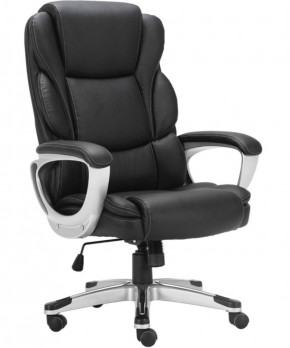 Кресло офисное BRABIX PREMIUM "Rest EX-555" (пружинный блок, экокожа, черное) 531938 в Карталах - kartaly.mebel-74.com | фото