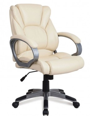 Кресло офисное BRABIX "Eldorado EX-504", экокожа, бежевое, 531167 в Карталах - kartaly.mebel-74.com | фото