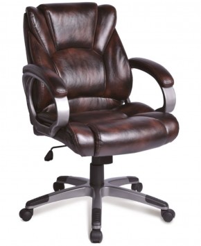 Кресло офисное BRABIX "Eldorado EX-504" (коричневое) 530875 в Карталах - kartaly.mebel-74.com | фото