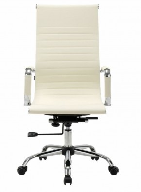Кресло офисное BRABIX "Energy EX-509" (экокожа, хром, бежевое) 531166 в Карталах - kartaly.mebel-74.com | фото