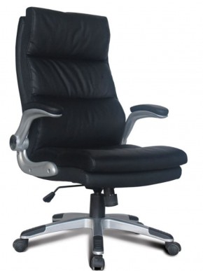 Кресло офисное BRABIX "Fregat EX-510" (рециклированная кожа, черное) 530863 в Карталах - kartaly.mebel-74.com | фото