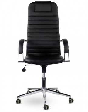 Кресло офисное BRABIX "Pilot EX-610 CH" premium (черное/кожзам) 532418 в Карталах - kartaly.mebel-74.com | фото
