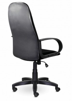 Кресло офисное BRABIX "Praktik EX-279" (ткань/кожзам, черное) 532017 в Карталах - kartaly.mebel-74.com | фото