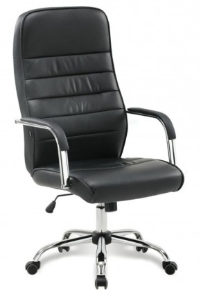 Кресло офисное BRABIX "Stark EX-547" (экокожа, хром, черное) 531948 в Карталах - kartaly.mebel-74.com | фото