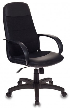 Кресло руководителя Бюрократ CH-808AXSN/LBL+TW-11 черный в Карталах - kartaly.mebel-74.com | фото