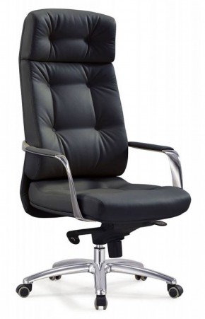 Кресло руководителя Бюрократ _DAO/BLACK черный в Карталах - kartaly.mebel-74.com | фото