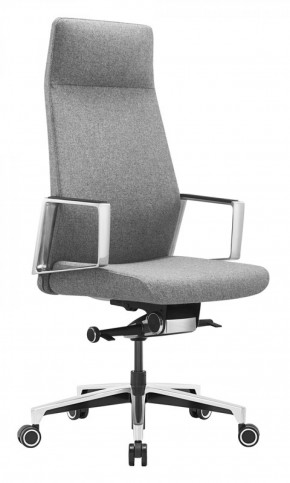 Кресло руководителя Бюрократ _JONS/CASHGREY серый в Карталах - kartaly.mebel-74.com | фото