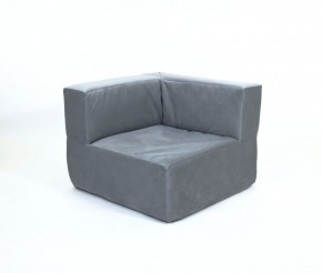 Кресло-угловое-модуль бескаркасное Тетрис 30 (Серый) в Карталах - kartaly.mebel-74.com | фото