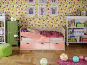 Кровать Бабочки (Розовый металлик) 1600 в Карталах - kartaly.mebel-74.com | фото