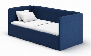 Кровать-диван Leonardo 160*70 (Синий) + боковина в Карталах - kartaly.mebel-74.com | фото
