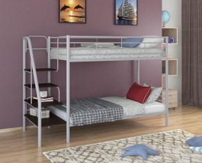 Кровать двухъярусная "Толедо" Серый/Венге в Карталах - kartaly.mebel-74.com | фото