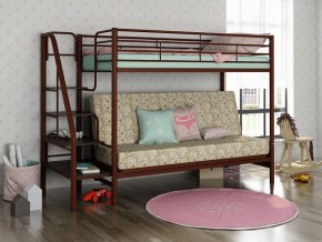 Кровать двухъярусная с диваном "Мадлен-3" (Серый/Серый) в Карталах - kartaly.mebel-74.com | фото
