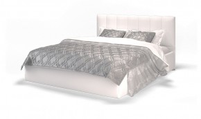 Кровать Элен 1600 + основание с ПМ (Vega white) белый в Карталах - kartaly.mebel-74.com | фото