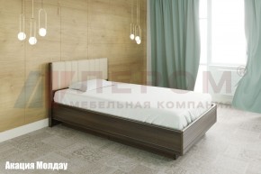 Кровать КР-1011 с мягким изголовьем в Карталах - kartaly.mebel-74.com | фото