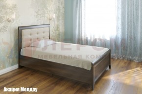 Кровать КР-1031 с мягким изголовьем в Карталах - kartaly.mebel-74.com | фото