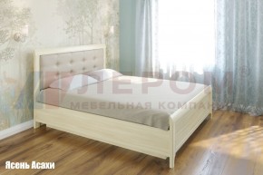 Кровать КР-1033 с мягким изголовьем в Карталах - kartaly.mebel-74.com | фото