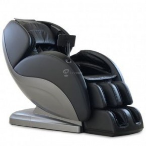 Массажное кресло PS6500 черно-серебряное в Карталах - kartaly.mebel-74.com | фото