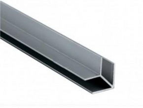Планка угловая "W" 4 мм для стеновой панели (алюминий) в Карталах - kartaly.mebel-74.com | фото