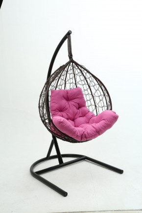 Подвесное кресло Бароло (коричневый/розовый) в Карталах - kartaly.mebel-74.com | фото